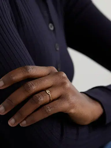 Melissa Joy Manning 14-karat Gold Diamond Ring | Thumbnail 2 Melissa Joy Manning 14-karat Gold Diamond Ring | Thumbnail 2