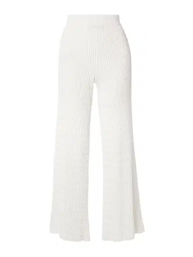 Loro Piana Ribbed Cotton Wide-leg Pants | Thumbnail 1 Loro Piana Ribbed Cotton Wide-leg Pants | Thumbnail 1