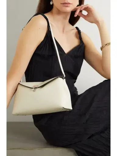 TOTEME T-lock Textured-leather Clutch | Thumbnail 6 TOTEME T-lock Textured-leather Clutch | Thumbnail 6