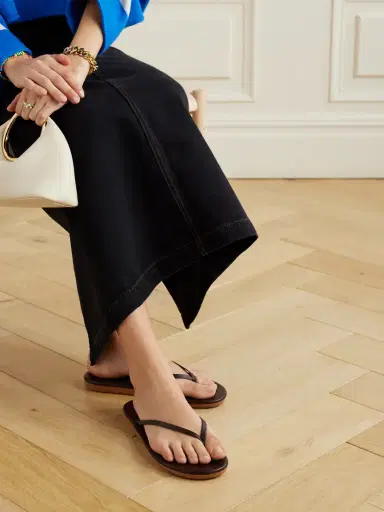 Ancient Greek Sandals Saionara Leather Flip Flops | Thumbnail 2 Ancient Greek Sandals Saionara Leather Flip Flops | Thumbnail 2