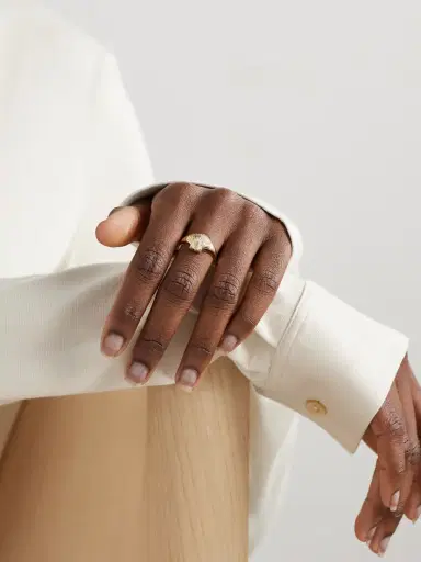 Mateo Venus 14-karat Gold Signet Ring | Thumbnail 2