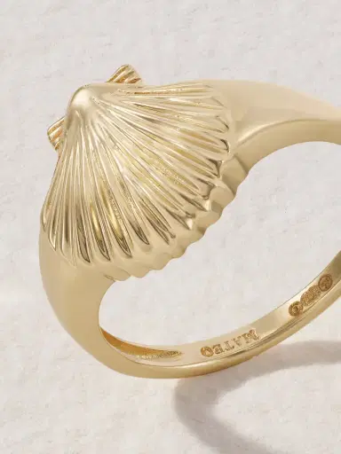 Mateo Venus 14-karat Gold Signet Ring | Thumbnail 4