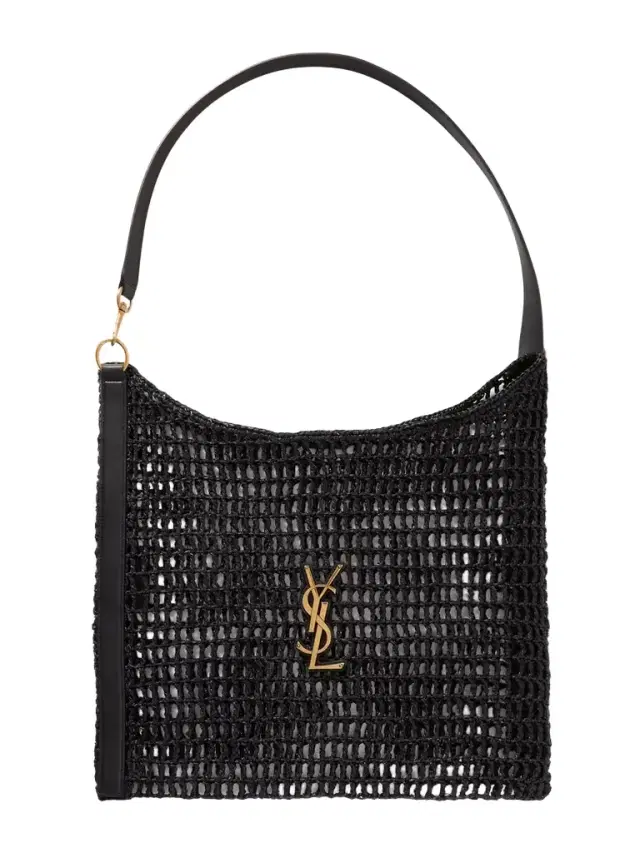 Oxalis Leather-trimmed Raffia Shoulder Bag