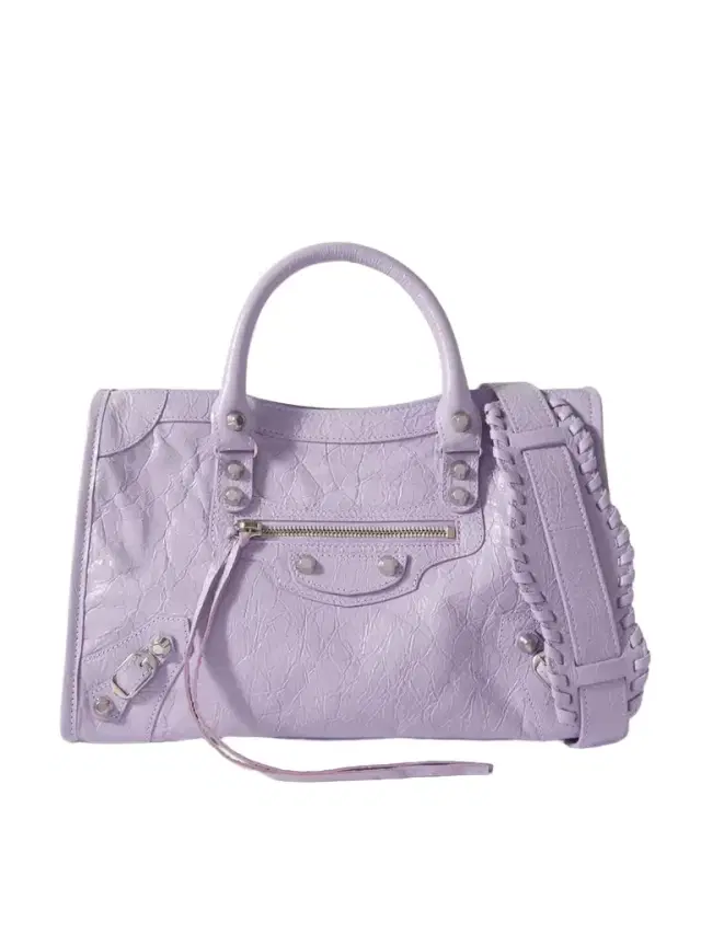 Le City Small Embellished Textured-leather Tote