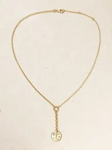 Foundrae + Net Sustain Resilience 18-karat Recycled Gold Diamond Necklace | Thumbnail 4 Foundrae + Net Sustain Resilience 18-karat Recycled Gold Diamond Necklace | Thumbnail 4