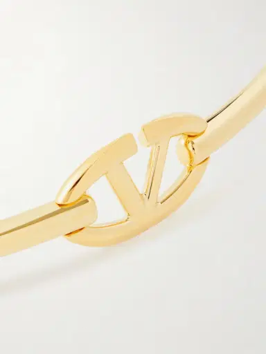 Valentino Garavani Vlogo Gold-tone Belt | Thumbnail 3