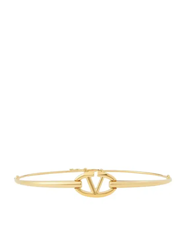 Vlogo Gold-tone Belt