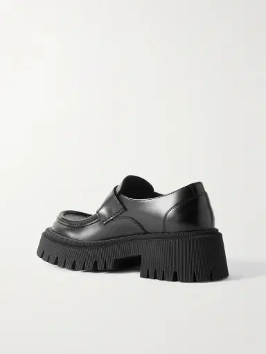 Balenciaga Tractor Leather Loafers | Thumbnail 3