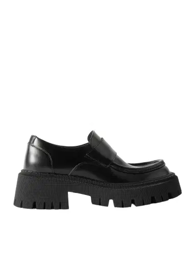 Balenciaga Tractor Leather Loafers | Thumbnail 1