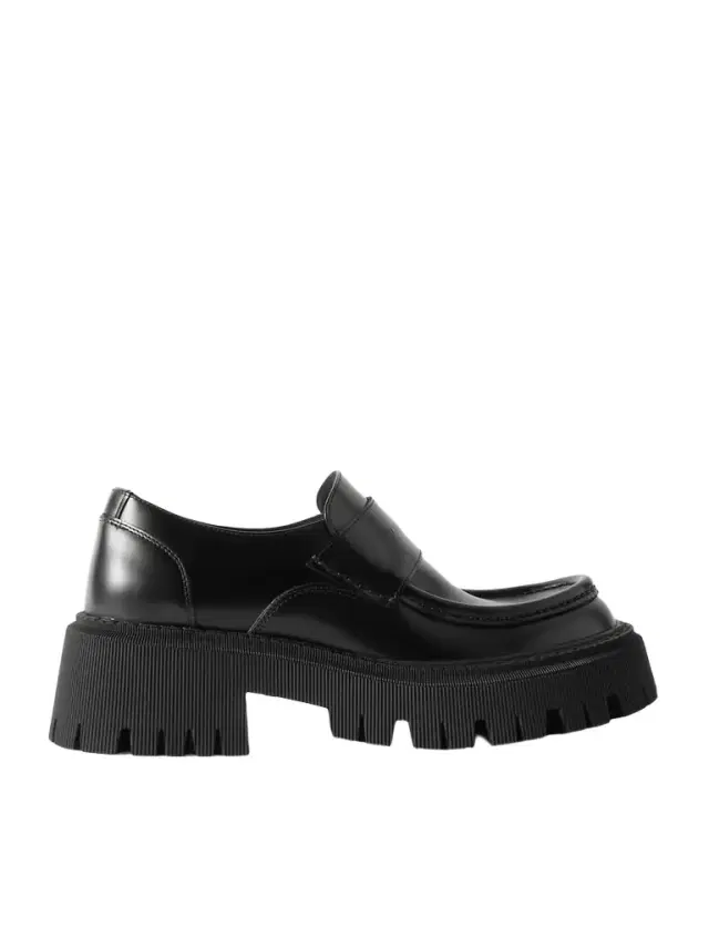 Tractor Leather Loafers