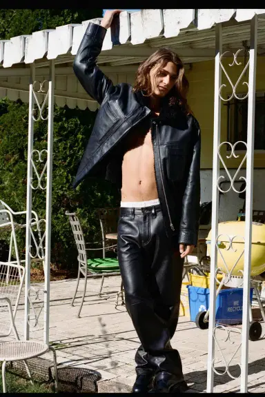 Altuzarra Reversible Leather/Shearling Jacket | Thumbnail 7