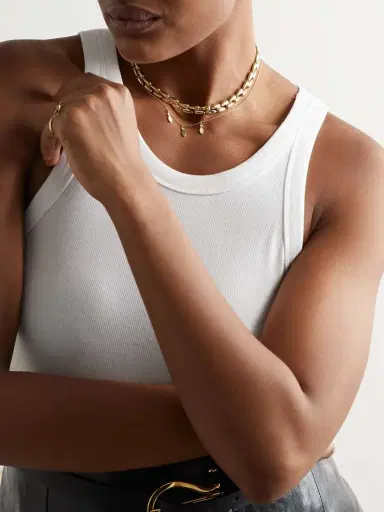 Jennifer Meyer 18-karat Gold Diamond Necklace | Thumbnail 5 Jennifer Meyer 18-karat Gold Diamond Necklace | Thumbnail 5