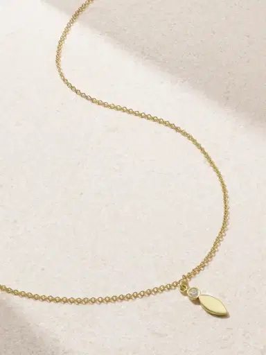 Jennifer Meyer 18-karat Gold Diamond Necklace | Thumbnail 1 Jennifer Meyer 18-karat Gold Diamond Necklace | Thumbnail 1