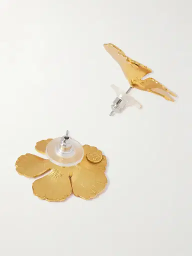 Jennifer Behr Rowena Gold-tone Earrings | Thumbnail 3