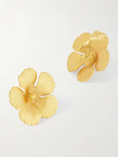 Jennifer Behr Rowena Gold-tone Earrings | Thumbnail 4