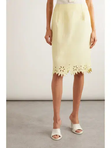 Bottega Veneta Broderie Anglaise Skirt | Thumbnail 3