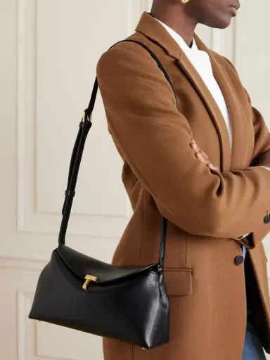 TOTEME T-lock Leather Clutch | Thumbnail 2 TOTEME T-lock Leather Clutch | Thumbnail 2