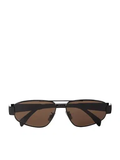 CELINE Eyewear Triomphe Aviator-style Metal And Acetate Sunglasses | Thumbnail 1 CELINE Eyewear Triomphe Aviator-style Metal And Acetate Sunglasses | Thumbnail 1