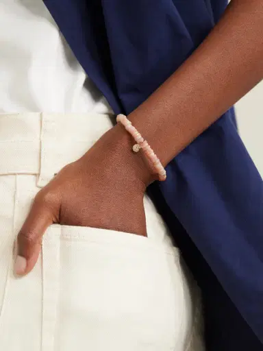 Sydney Evan Small Nautilus Shell 14-karat Gold, Opal And Diamond Bracelet | Thumbnail 2 Sydney Evan Small Nautilus Shell 14-karat Gold, Opal And Diamond Bracelet | Thumbnail 2