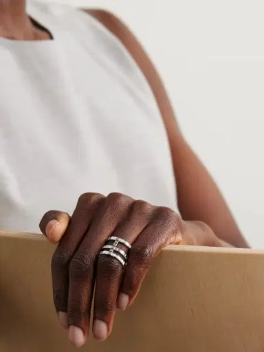 Chopard Ice Cube 18-karat White Gold Diamond Ring | Thumbnail 2 Chopard Ice Cube 18-karat White Gold Diamond Ring | Thumbnail 2
