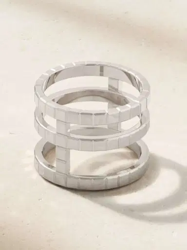 Chopard Ice Cube 18-karat White Gold Diamond Ring | Thumbnail 3 Chopard Ice Cube 18-karat White Gold Diamond Ring | Thumbnail 3