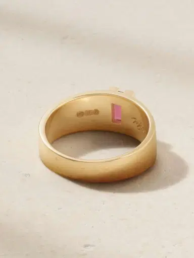 Melissa Joy Manning 14-karat Recycled Gold Rhodolite Ring | Thumbnail 3 Melissa Joy Manning 14-karat Recycled Gold Rhodolite Ring | Thumbnail 3