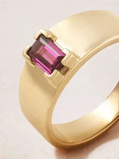 Melissa Joy Manning 14-karat Recycled Gold Rhodolite Ring | Thumbnail 4 Melissa Joy Manning 14-karat Recycled Gold Rhodolite Ring | Thumbnail 4