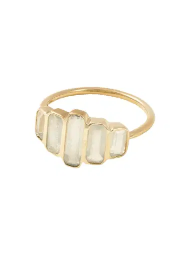 Melissa Joy Manning Cityscape 14-karat Recycled Gold Aquamarine Ring | Thumbnail 1 Melissa Joy Manning Cityscape 14-karat Recycled Gold Aquamarine Ring | Thumbnail 1
