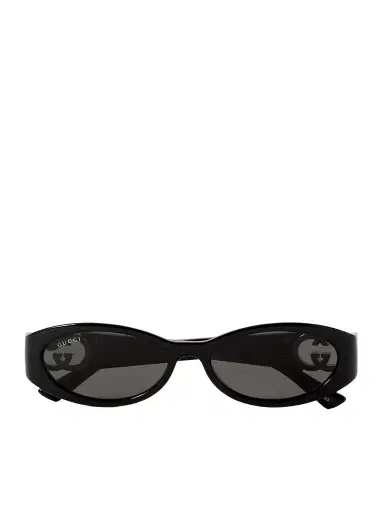 Gucci Eyewear Oval-frame Acetate And Gold-tone Sunglasses | Thumbnail 1 Gucci Eyewear Oval-frame Acetate And Gold-tone Sunglasses | Thumbnail 1