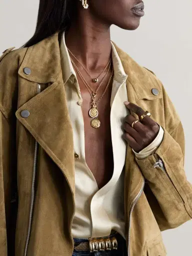 Foundrae Ever Growing Vivacity Enamel, 18-karat Yellow And White Gold Necklace | Thumbnail 5 Foundrae Ever Growing Vivacity Enamel, 18-karat Yellow And White Gold Necklace | Thumbnail 5