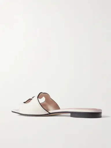 Gucci Cutout Leather Slides | Thumbnail 3 Gucci Cutout Leather Slides | Thumbnail 3