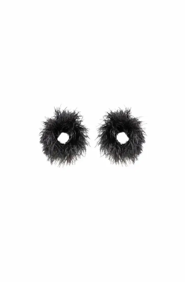 Large Feather Cuffs