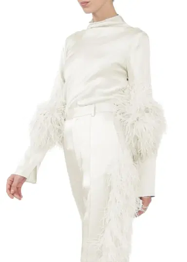 Lapointe Large Feather Cuffs | Thumbnail 2