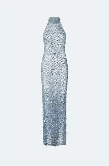 Lapointe Mesh Sequin Gown | Thumbnail 4 Lapointe Mesh Sequin Gown | Thumbnail 4