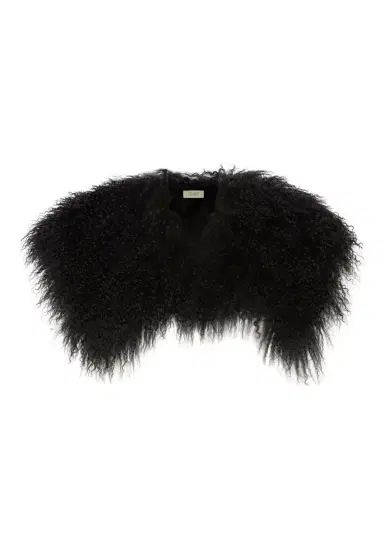 Lapointe Mongolian Shearling Collar | Thumbnail 1 Lapointe Mongolian Shearling Collar | Thumbnail 1