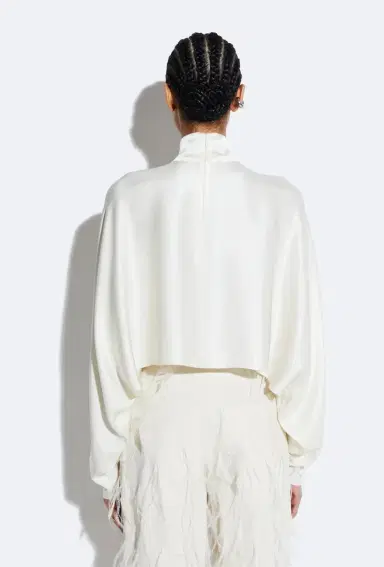 Lapointe Satin Caftan Top | Thumbnail 2