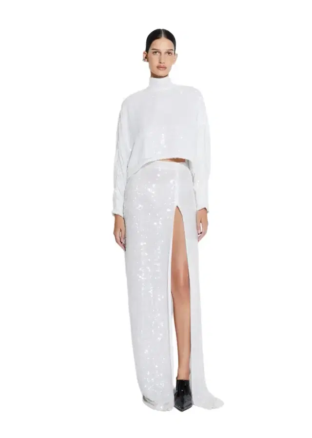 LAPOINTE Sequin Maxi Skirt