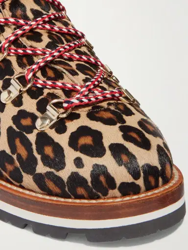Moncler Blanche Shearling-lined Calf Hair Ankle Boots | Thumbnail 4 Moncler Blanche Shearling-lined Calf Hair Ankle Boots | Thumbnail 4