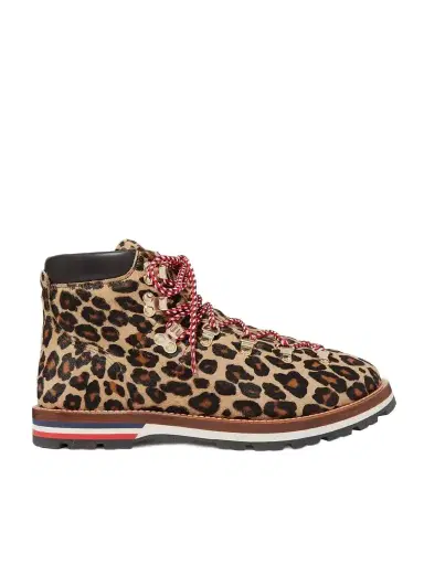 Moncler Blanche Shearling-lined Calf Hair Ankle Boots | Thumbnail 1 Moncler Blanche Shearling-lined Calf Hair Ankle Boots | Thumbnail 1