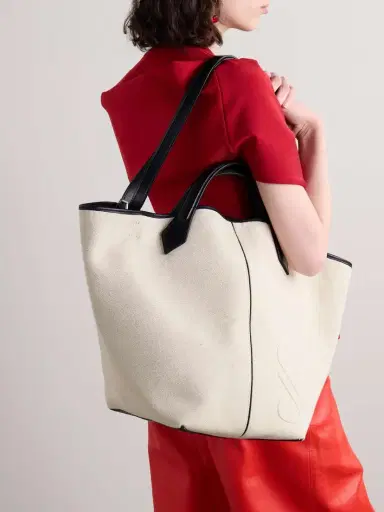 Proenza Schouler Ps1 Xl Leather-trimmed Canvas Tote | Thumbnail 6 Proenza Schouler Ps1 Xl Leather-trimmed Canvas Tote | Thumbnail 6