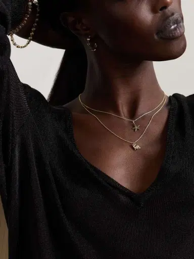 Sydney Evan Hermit Crab 14-karat Gold Diamond Necklace | Thumbnail 5 Sydney Evan Hermit Crab 14-karat Gold Diamond Necklace | Thumbnail 5