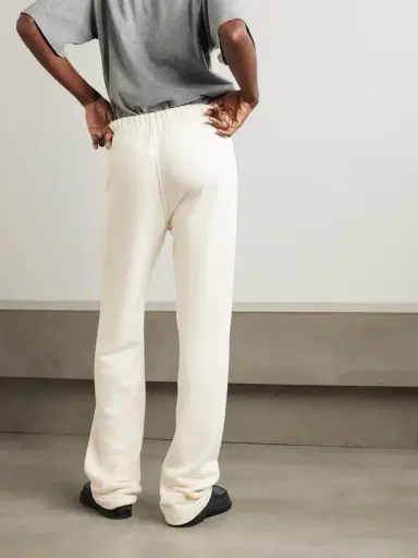 ÉTERNE Cotton And Modal-blend Jersey Straight-leg Sweatpants | Thumbnail 4