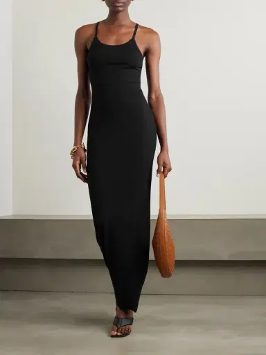 ÉTERNE Tank Ribbed Stretch-jersey Maxi Dress | Thumbnail 2 ÉTERNE Tank Ribbed Stretch-jersey Maxi Dress | Thumbnail 2