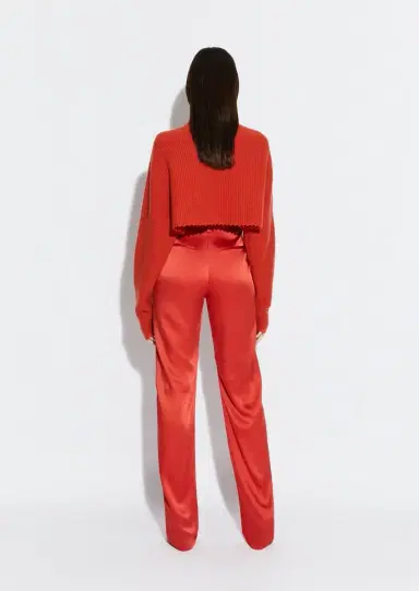 LAPOINTE Airy Cashmere Cropped Turtleneck | Thumbnail 2
