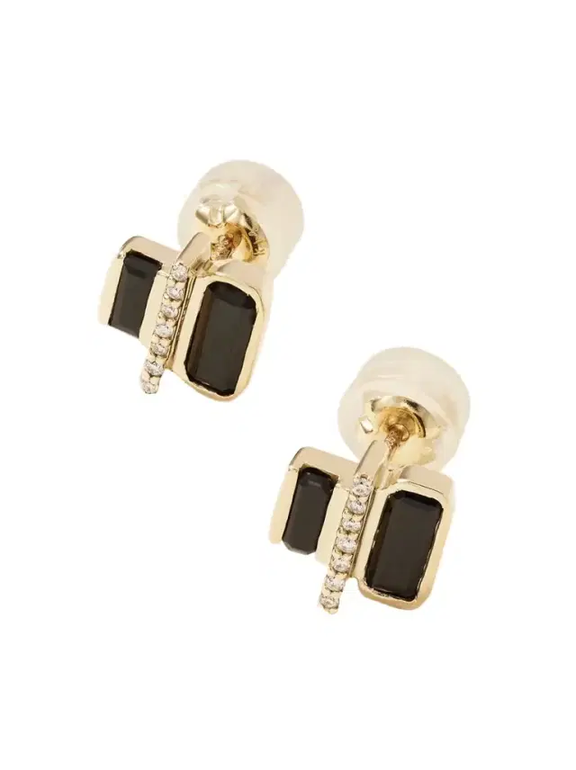Melissa Joy Manning Cityscape 14-karat Recycled Gold, Spinel And Diamond Earrings