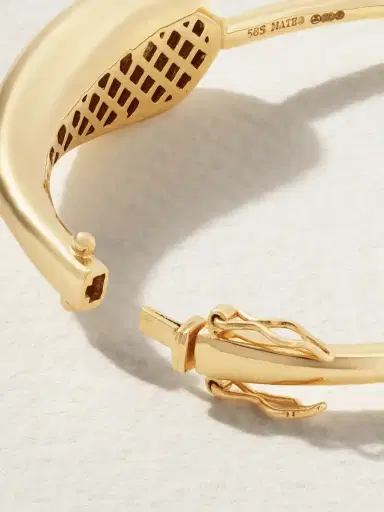 Mateo Droplet 14-karat Gold Diamond Bracelet | Thumbnail 3 Mateo Droplet 14-karat Gold Diamond Bracelet | Thumbnail 3