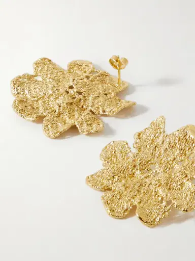 YSSO Anemone Gold-plated Earrings | Thumbnail 3