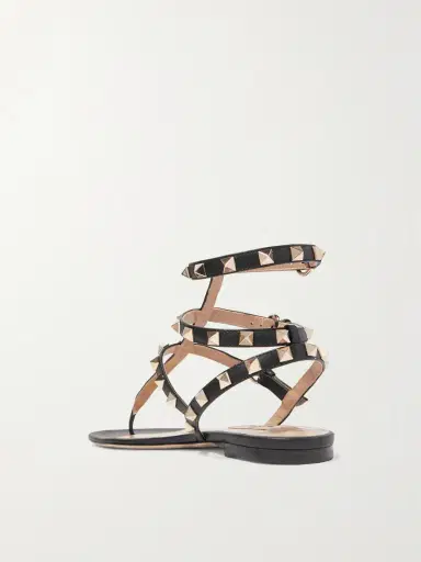 Valentino Garavani The Rockstud Leather Sandals | Thumbnail 3