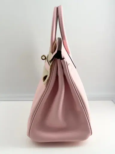 HERMÈS Hermes Birkin 25 Rose Sakura Swift Gold Hardware - Sourced | Thumbnail 3 HERMÈS Hermes Birkin 25 Rose Sakura Swift Gold Hardware - Sourced | Thumbnail 3