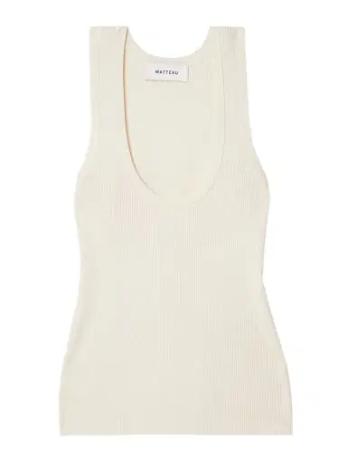 Matteau Ribbed-knit Tank | Thumbnail 1 Matteau Ribbed-knit Tank | Thumbnail 1